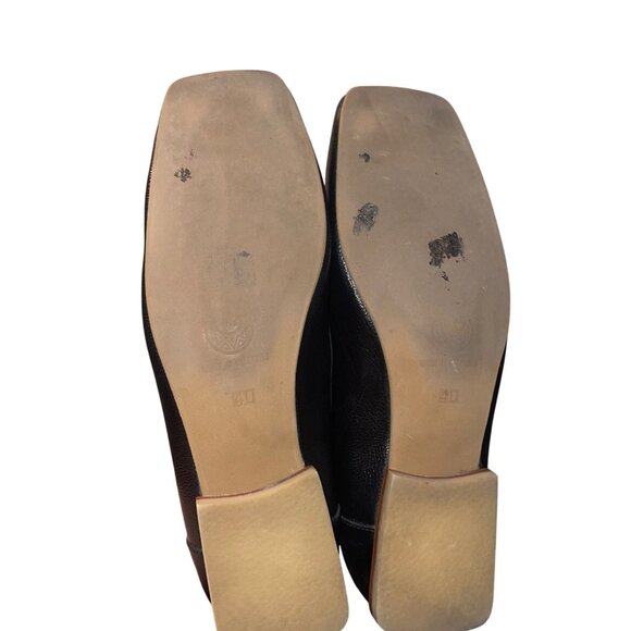 Stivali Womens Loafers  Size 9.5 Black New York Divinity Leather Casual - Picture 10 of 15